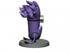 PURPLE MUTATED MINION FOR 3D PRINTING STL 3D प्रिंट मॉडल