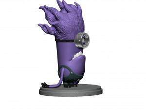 PURPLE MUTATED MINION FOR 3D PRINTING STL 3D प्रिंट मॉडल