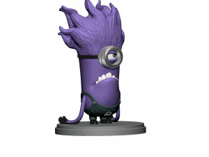 PURPLE MUTATED MINION FOR 3D PRINTING STL 3D Print Model