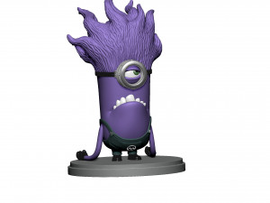 PURPLE MUTATED MINION FOR 3D PRINTING STL 3D प्रिंट मॉडल
