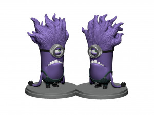 PURPLE MUTATED MINION FOR 3D PRINTING STL 3D प्रिंट मॉडल