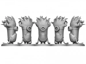 PURPLE MUTATED MINION FOR 3D PRINTING STL 3D Print Model