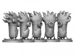 PURPLE MUTATED MINION FOR 3D PRINTING STL 3D Print Model