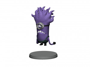 PURPLE MUTATED MINION FOR 3D PRINTING STL 3D प्रिंट मॉडल