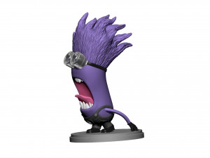 PURPLE MUTATED MINION FOR 3D PRINTING STL 3D Print Model