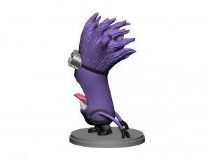PURPLE MUTATED MINION FOR 3D PRINTING STL 3D Print Model