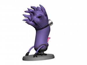 PURPLE MUTATED MINION FOR 3D PRINTING STL 3D Print Model