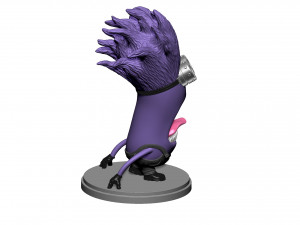 PURPLE MUTATED MINION FOR 3D PRINTING STL 3D Print Model
