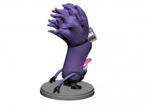 PURPLE MUTATED MINION FOR 3D PRINTING STL 3D Print Model