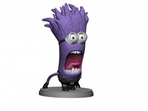 PURPLE MUTATED MINION FOR 3D PRINTING STL 3D Print Model