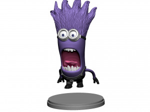 PURPLE MUTATED MINION FOR 3D PRINTING STL 3D Print Model