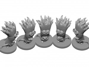 PURPLE MUTATED MINION FOR 3D PRINTING STL 3D Print Model