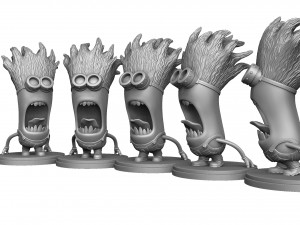 PURPLE MUTATED MINION FOR 3D PRINTING STL 3D Print Model