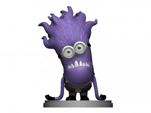 PURPLE MUTATED MINION FOR 3D PRINTING STL Modèles 3D en vedette