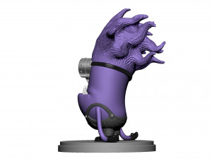 PURPLE MUTATED MINION FOR 3D PRINTING STL Modèles 3D en vedette