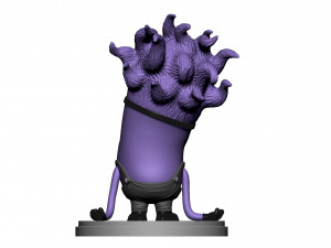 PURPLE MUTATED MINION FOR 3D PRINTING STL Modèles 3D en vedette