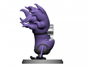PURPLE MUTATED MINION FOR 3D PRINTING STL Modèles 3D en vedette