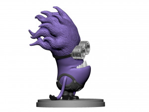 PURPLE MUTATED MINION FOR 3D PRINTING STL Modèles 3D en vedette