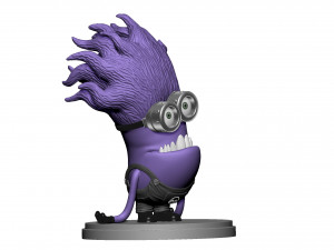 PURPLE MUTATED MINION FOR 3D PRINTING STL Modèles 3D en vedette