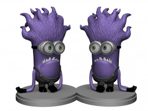 PURPLE MUTATED MINION FOR 3D PRINTING STL 3D Print Model