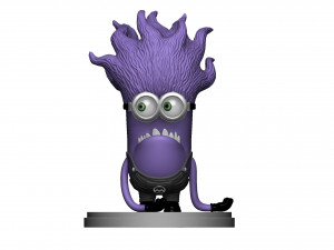 PURPLE MUTATED MINION FOR 3D PRINTING STL Modelo de Impressão 3D