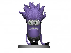 PURPLE MUTATED MINION FOR 3D PRINTING STL 3D Print Model