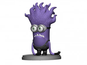 PURPLE MUTATED MINION FOR 3D PRINTING STL 3D Print Model