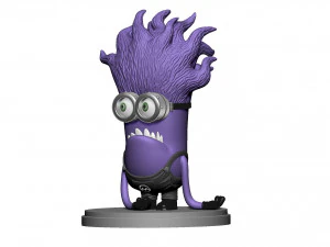 PURPLE MUTATED MINION FOR 3D PRINTING STL 3D Print Model