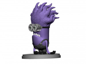 PURPLE MUTATED MINION FOR 3D PRINTING STL Modelo de Impressão 3D