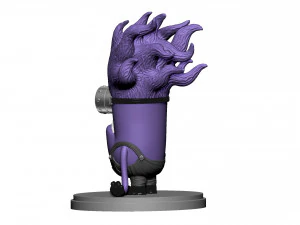PURPLE MUTATED MINION FOR 3D PRINTING STL 3D Print Model