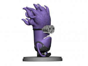 PURPLE MUTATED MINION FOR 3D PRINTING STL Modelo de Impressão 3D