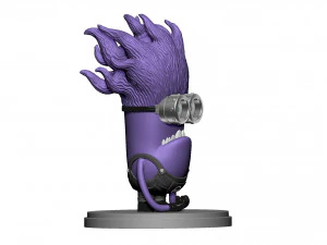 PURPLE MUTATED MINION FOR 3D PRINTING STL 3D Print Model