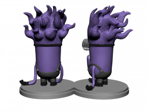 PURPLE MUTATED MINION FOR 3D PRINTING STL Modelo de Impressão 3D