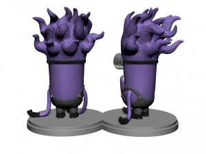 PURPLE MUTATED MINION FOR 3D PRINTING STL 3D Print Model