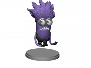 PURPLE MUTATED MINION FOR 3D PRINTING STL Modelo de Impressão 3D
