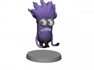 PURPLE MUTATED MINION FOR 3D PRINTING STL 3D Print Model
