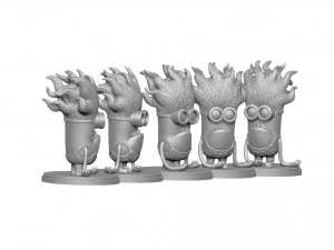 PURPLE MUTATED MINION FOR 3D PRINTING STL 3D Print Model