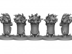 PURPLE MUTATED MINION FOR 3D PRINTING STL Modelo de Impressão 3D