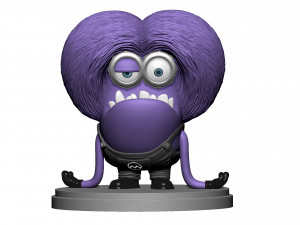 PURPLE MUTATED MINION FOR 3D PRINTING STL Model do druku 3D