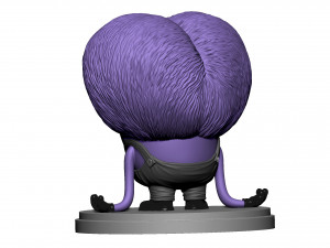 PURPLE MUTATED MINION FOR 3D PRINTING STL Model do druku 3D