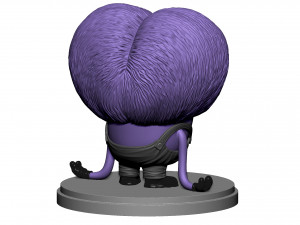 PURPLE MUTATED MINION FOR 3D PRINTING STL Model do druku 3D