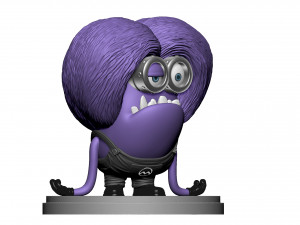 PURPLE MUTATED MINION FOR 3D PRINTING STL Model do druku 3D