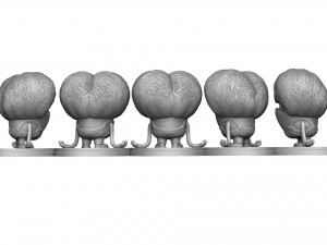 PURPLE MUTATED MINION FOR 3D PRINTING STL Model do druku 3D