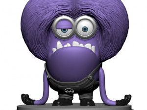 PURPLE MUTATED MINION FOR 3D PRINTING STL Model do druku 3D
