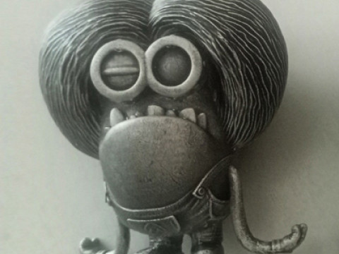 PURPLE MUTATED MINION FOR 3D PRINTING STL Modelo de Impressão 3D