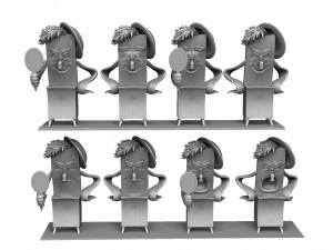 The Moyfodyr for 3d print STL 8 options Modèles 3D en vedette