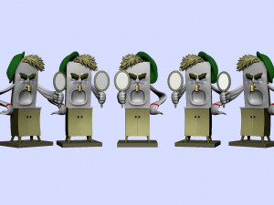 The Moyfodyr for 3d print STL 8 options Modèles 3D en vedette