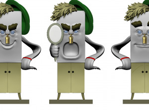 The Moyfodyr for 3d print STL 8 options Modèles 3D en vedette