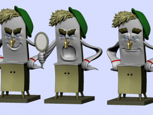 The Moyfodyr for 3d print STL 8 options Modèles 3D en vedette
