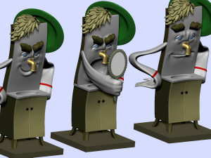 The Moyfodyr for 3d print STL 8 options Modèles 3D en vedette